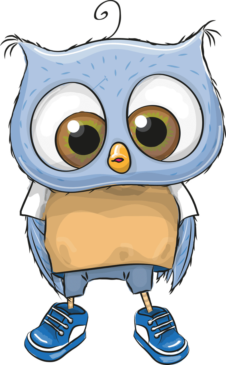 Groom Clipart Ball Chain - Cute Cartoon Owl Boy, HD Png Download - Transparent PNG Free Download | PNGio