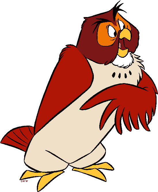 Owl Disney Cliparts - Transparent Winnie The Pooh Owl, HD Png Download - Transparent PNG Free Download | PNGio