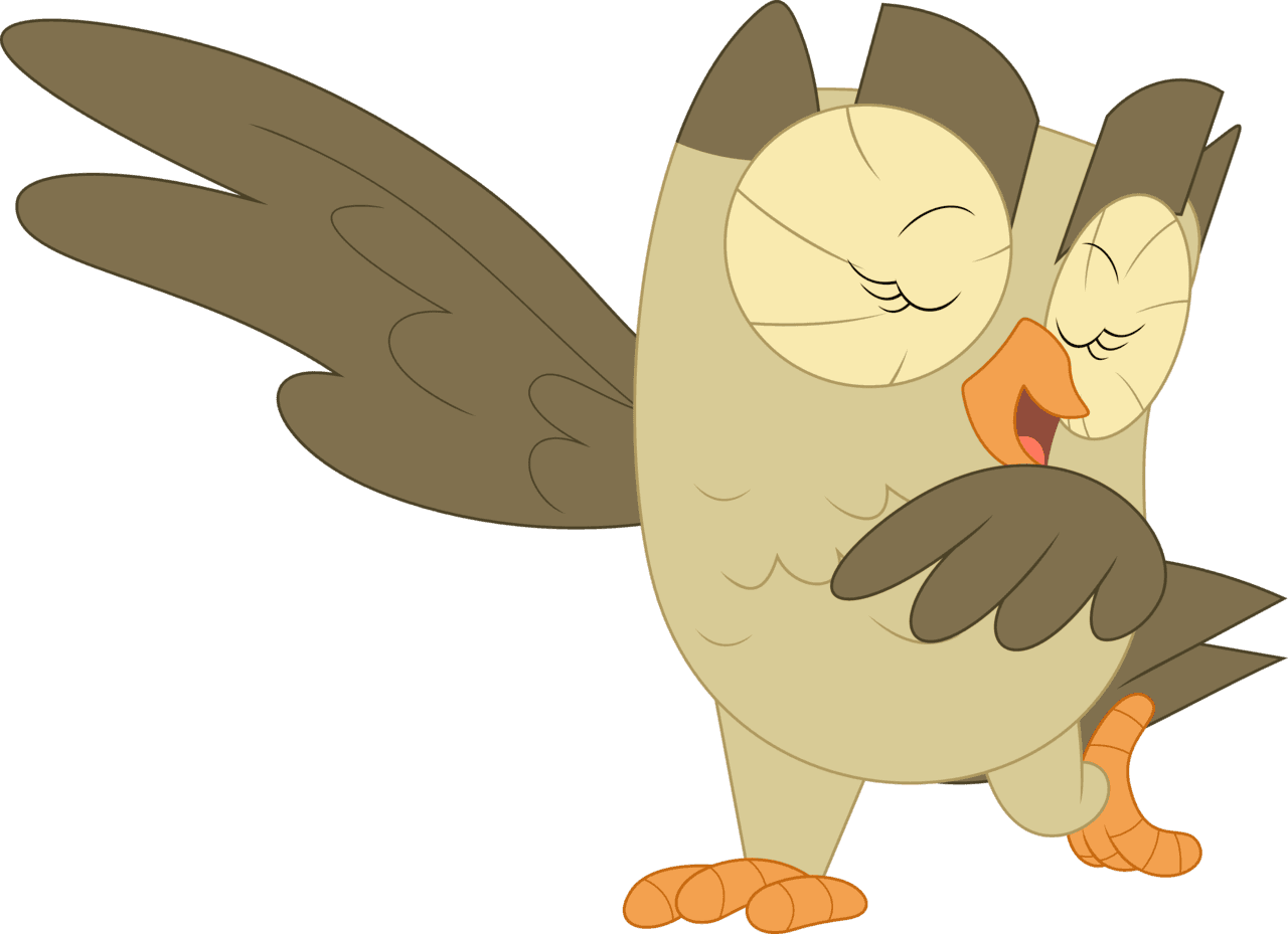 Transparent Porygon Png - Owl Dab Vector, Png Download - Transparent PNG Free Download | PNGio