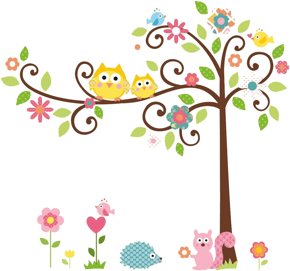Tree With Owl Clipart, HD Png Download - Transparent PNG Free Download | PNGio