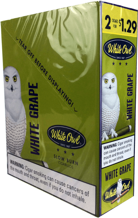 White Owl White Grape 2/1 - African Grey, HD Png Download - Transparent PNG Free Download | PNGio