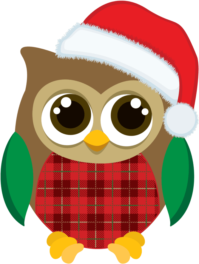 Imagen De Buho Navideño - Christmas Owl Clipart, HD Png Download - Transparent PNG Free Download | PNGio