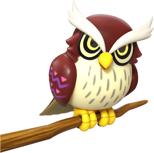 Nswitch Zeldalinksawakening Char Owl - Zelda Link's Awakening Owl, HD Png Download - Transparent PNG Free Download | PNGio