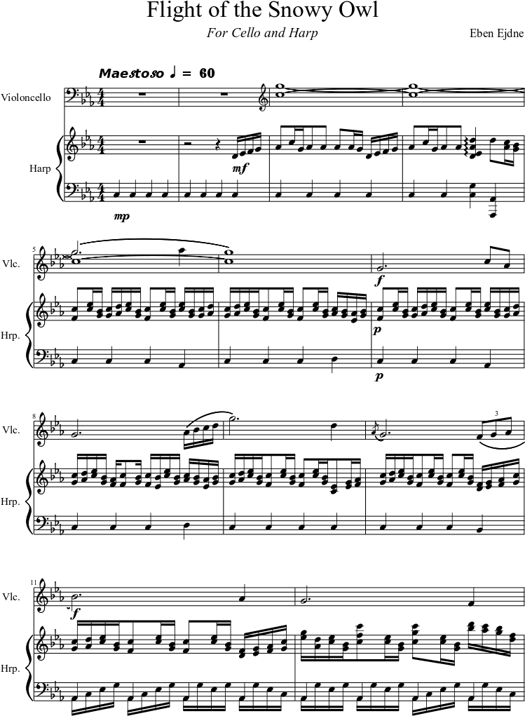 Harp Grade 8 Sheet Music, HD Png Download - Transparent PNG Free Download | PNGio