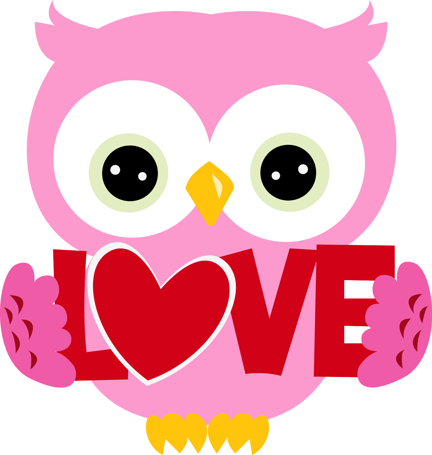 Free February Owl Cliparts, Download Free Clip Art, - Cute Valentines Day Clipart, HD Png Download - Transparent PNG Free Download | PNGio