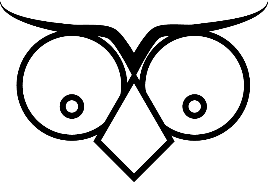Owl Face Logo - Circle, HD Png Download - Transparent PNG Free Download | PNGio