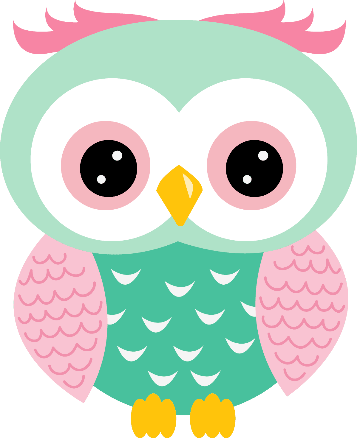 Dreamcatcher Clipart Owl - Buhos Animados, HD Png Download - Transparent PNG Free Download | PNGio