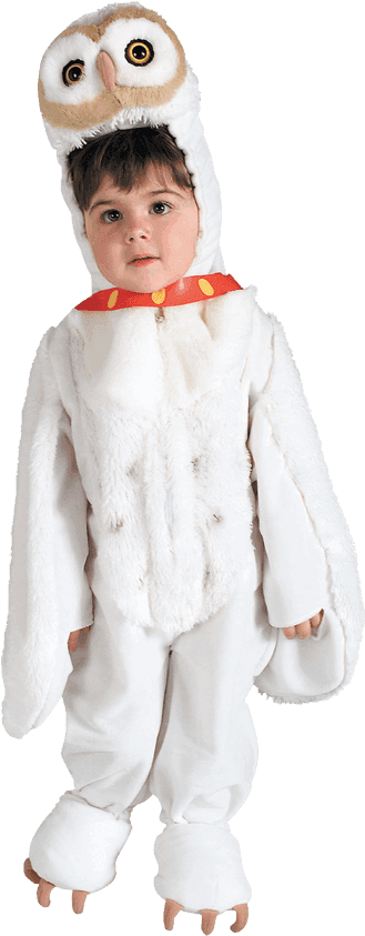 Deluxe Kids Hedwig The Owl Costume - Hedwig Costume, HD Png Download - Transparent PNG Free Download | PNGio
