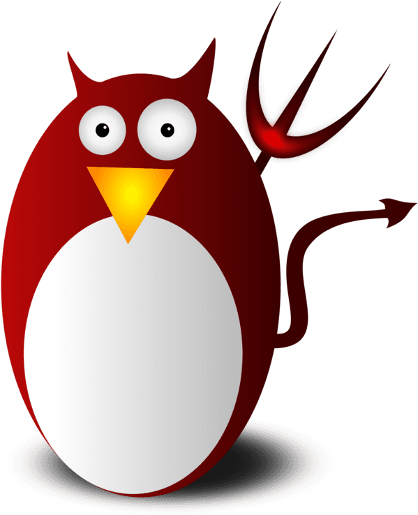 Owl,flightless Bird,beak - Linux Spyware, HD Png Download - Transparent PNG Free Download | PNGio