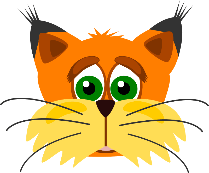 Clipart Owl Fox - Lynx Clipart, HD Png Download - Transparent PNG Free Download | PNGio