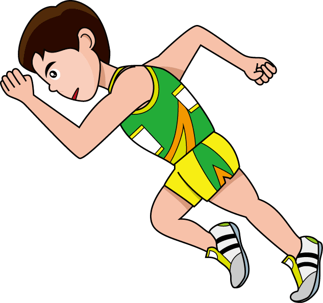 Clipart Athlétisme Gratuit - Dessin Animé Athlétisme - Transparent PNG Free Download | PNGio