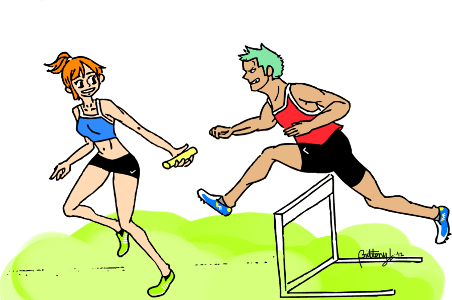 Track And Field By Thebrittanylee On Clipart Library - Anime Track And Field - Transparent PNG Free Download | PNGio