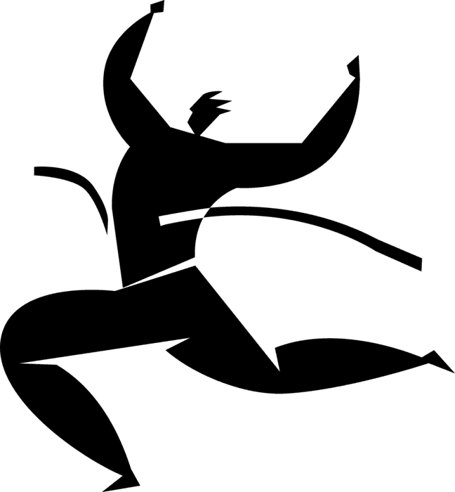 Vector Illustration Of Exuberant Track And Field Runner - Vector Illustration Of Exuberant Track And Field Runner - Transparent PNG Free Download | PNGio