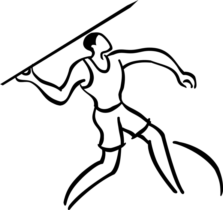 Vector Illustration Of Track And Field Athletic Sport - Transparent PNG Free Download | PNGio