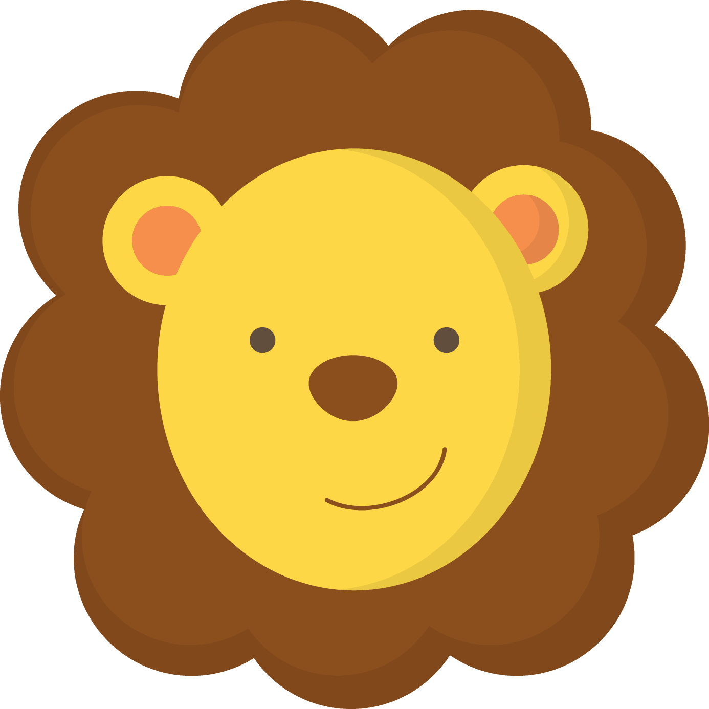 Bonitas Imágenes De Caras De Bebés De La Jungla - Jungle Animal Faces - Transparent PNG Free Download | PNGio