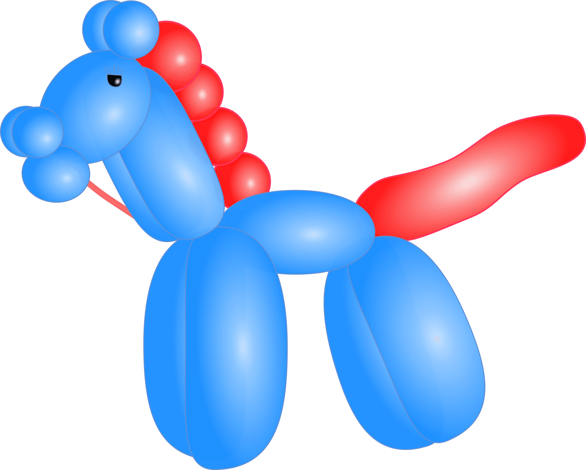 Clipart - Balloon Animals - Transparent PNG Free Download | PNGio