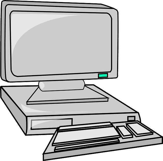Computer Clipart Grey - Animated Computer - Transparent PNG Free Download | PNGio