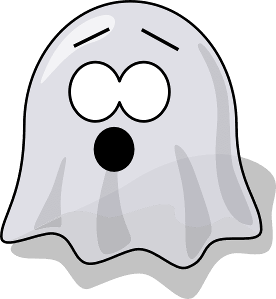 Scared Ghost Clip Art - Animated Ghosts Clip Art - Transparent PNG Free Download | PNGio