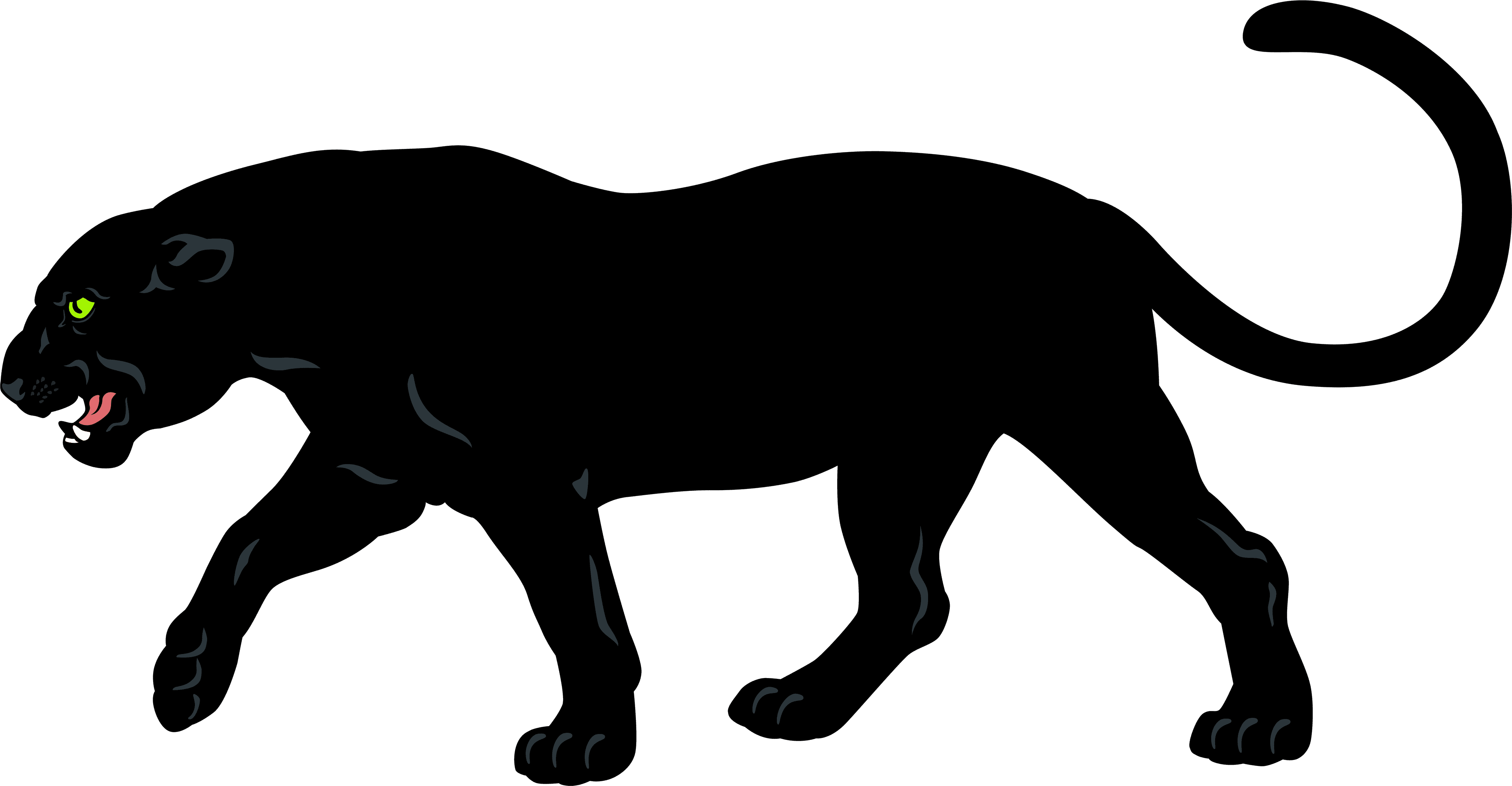 Black Panther Png Clip Art Imageu200b Gallery Yopriceville - Black Panther Animal Clipart - Transparent PNG Free Download | PNGio