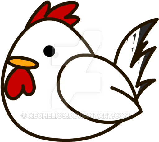 Drawn Chicken Cute Chibi - Chibi Farm Animals - Transparent PNG Free Download | PNGio