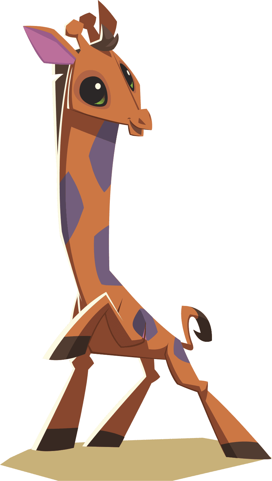 Image - Animal Jam Giraffe - Transparent PNG Free Download | PNGio