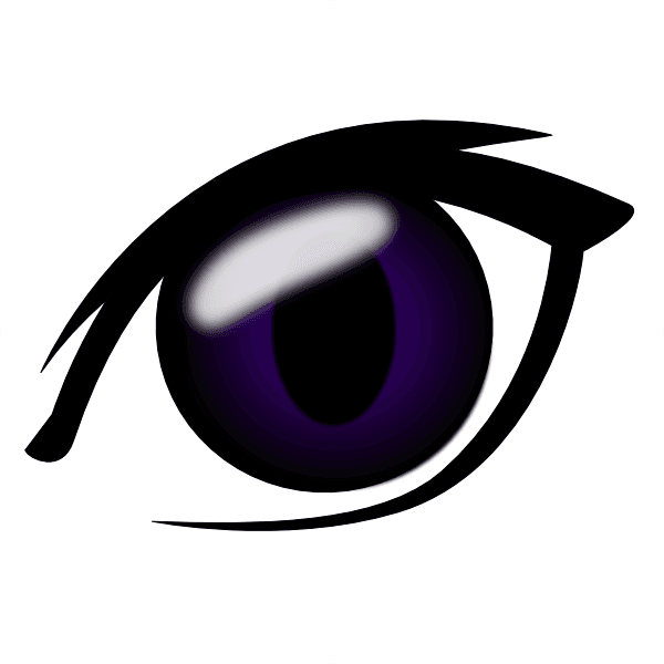 Anime Eye No Background - Transparent PNG Free Download | PNGio