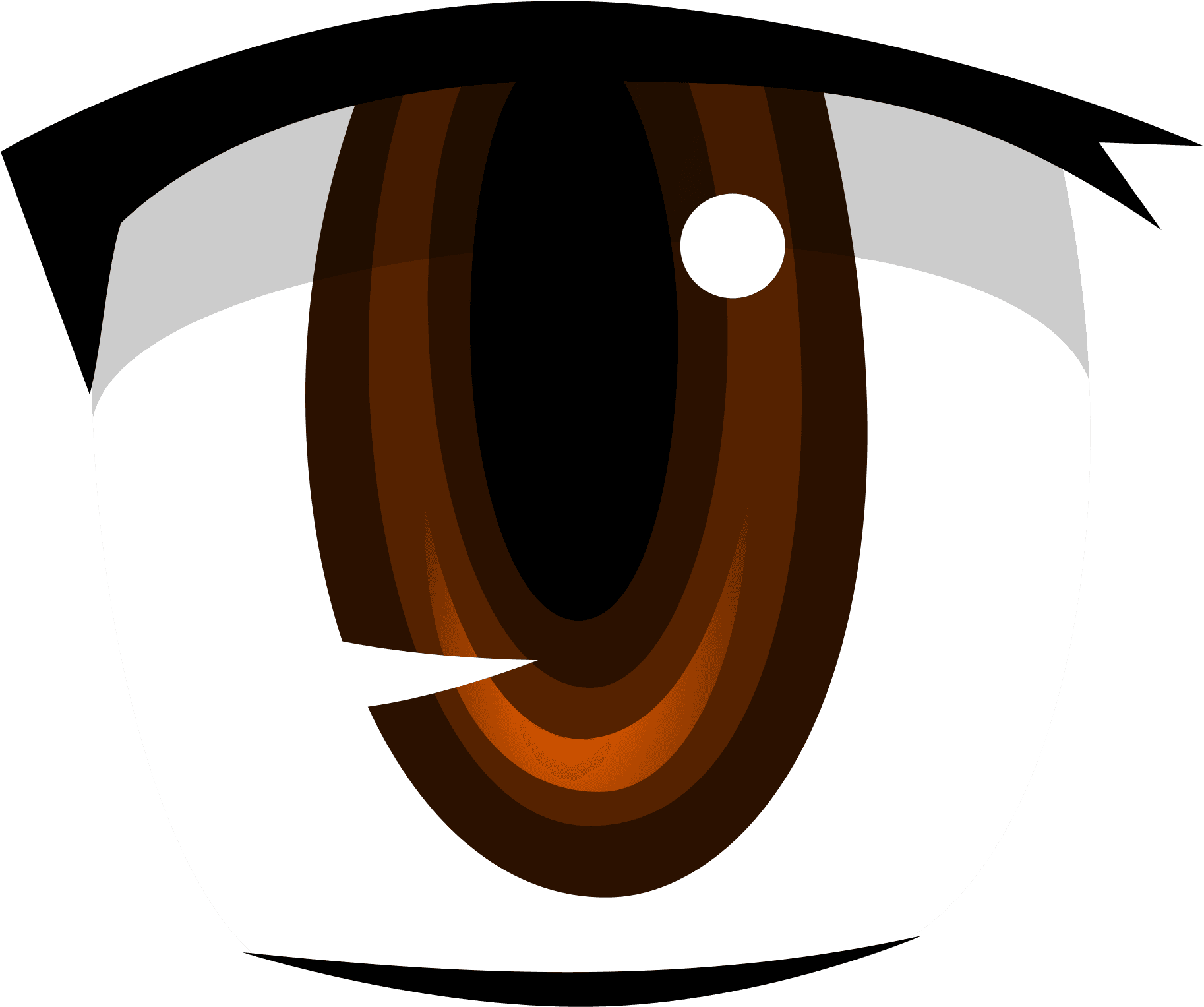 Wildcat Clipart Konawaena - Anime Eye - Transparent PNG Free Download | PNGio