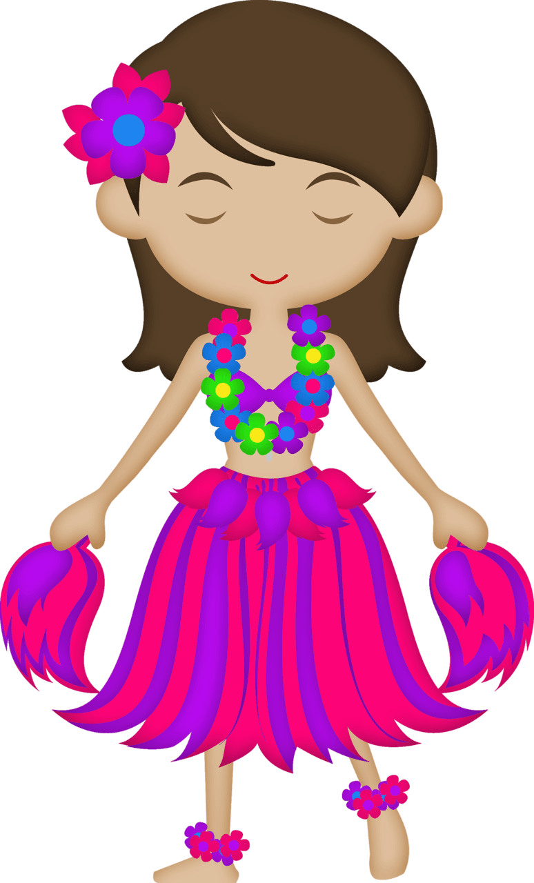Album - Hawaiian Girl Anime Clipart - Transparent PNG Free Download | PNGio