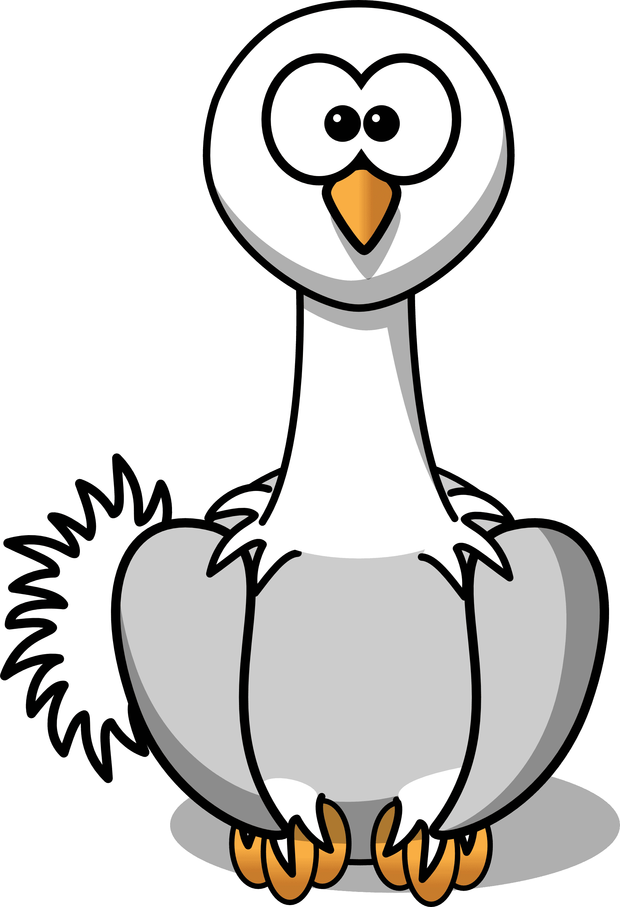 Ostrich Clipart - Cartoon Clip Art Animals - Transparent PNG Free Download | PNGio