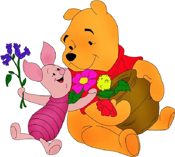 Winnie The Pooh Valentine Clip Art Images - Winnie The Pooh Piglet Animations - Transparent PNG Free Download | PNGio