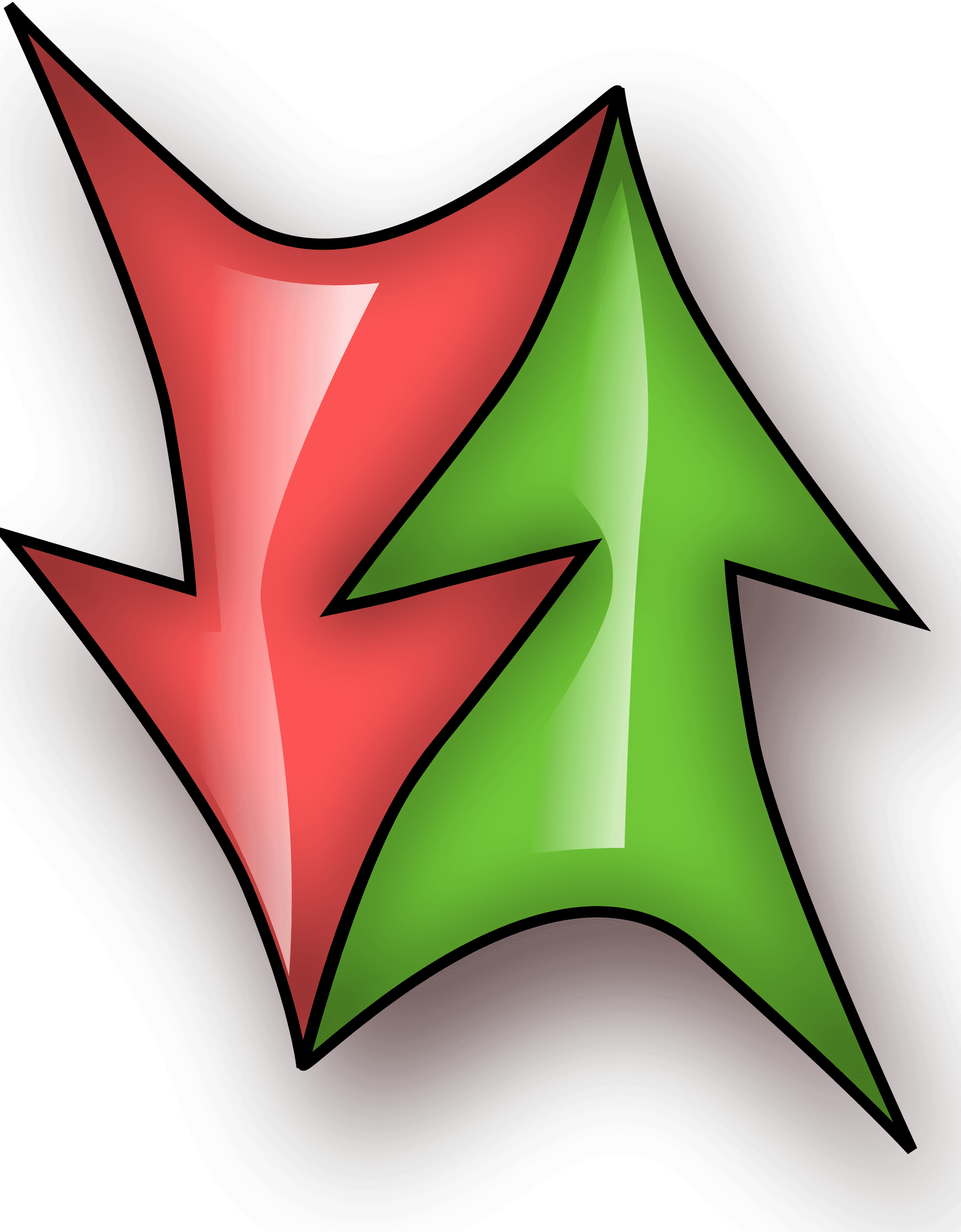 Double Arrow - Animated Up And Down Arrows - Transparent PNG Free Download | PNGio