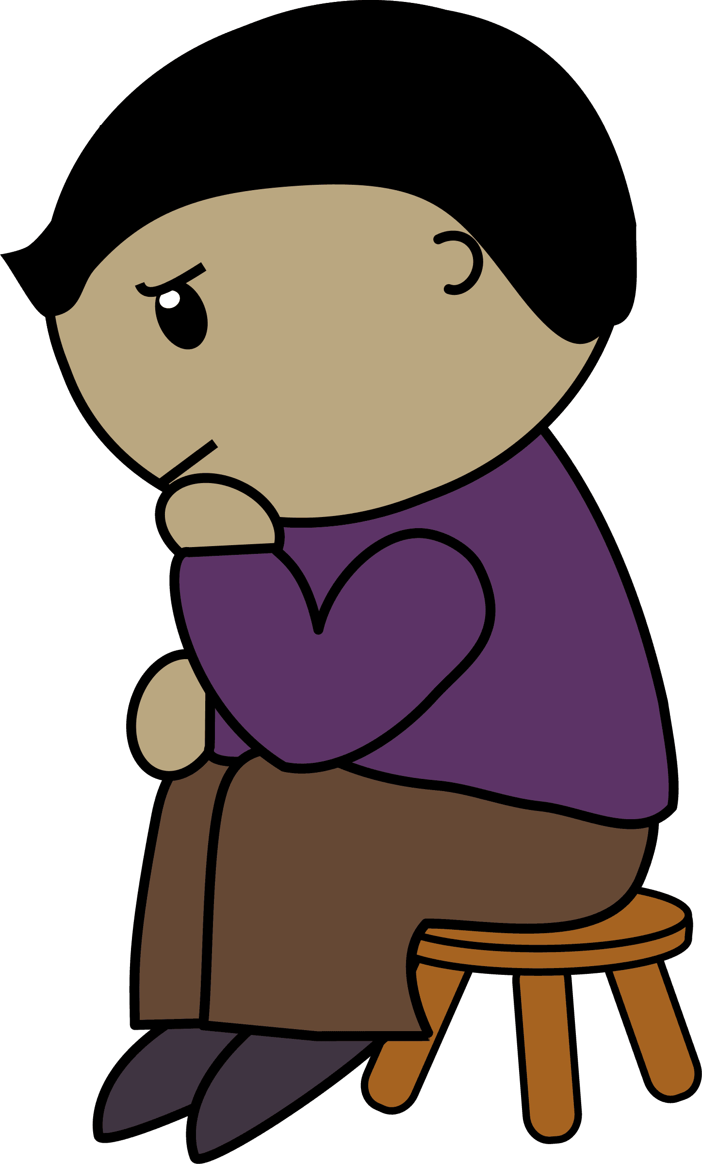 Big Image - Thinking Man Animation Png - Transparent PNG Free Download | PNGio