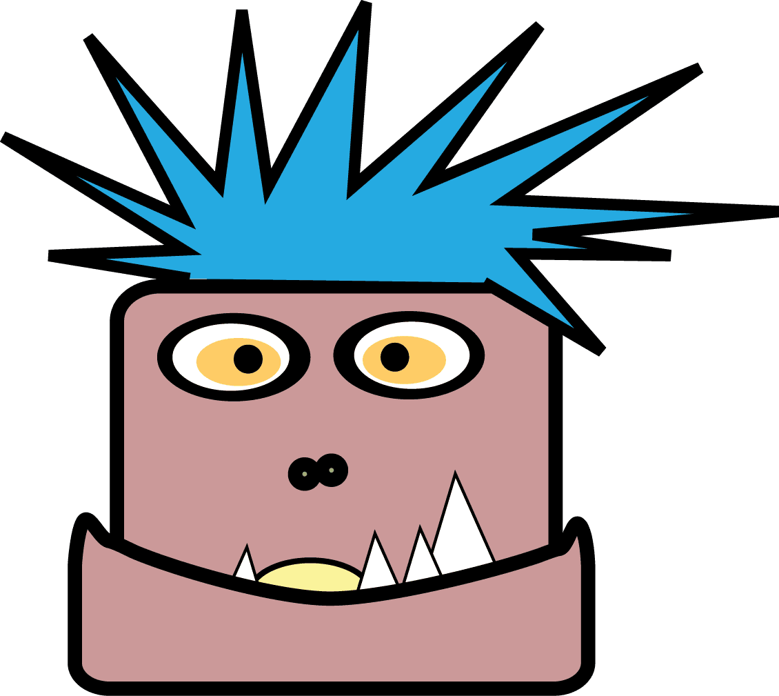 Images Clip Art Free - Animated Monster With 3 Heads - Transparent PNG Free Download | PNGio