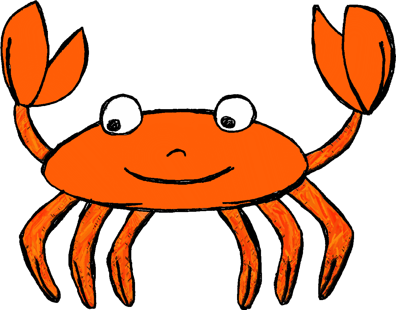 Crab Clipart - Ocean Animals Clip Art - Transparent PNG Free Download | PNGio