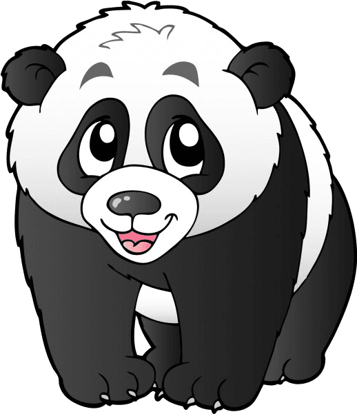 Panda Bear Animal Cartoon - Transparent PNG Free Download | PNGio