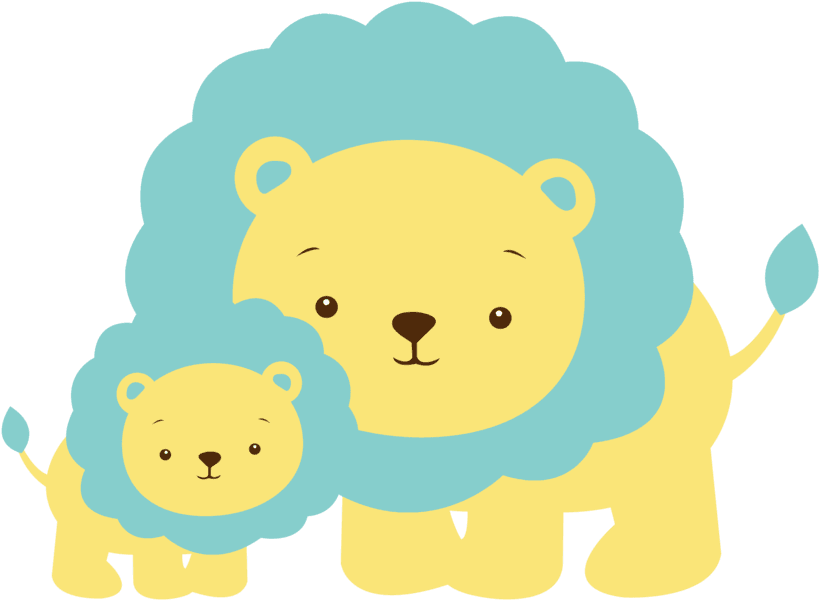 Blue Baby Animal Clipart - Baby Animals Blue - Transparent PNG Free Download | PNGio