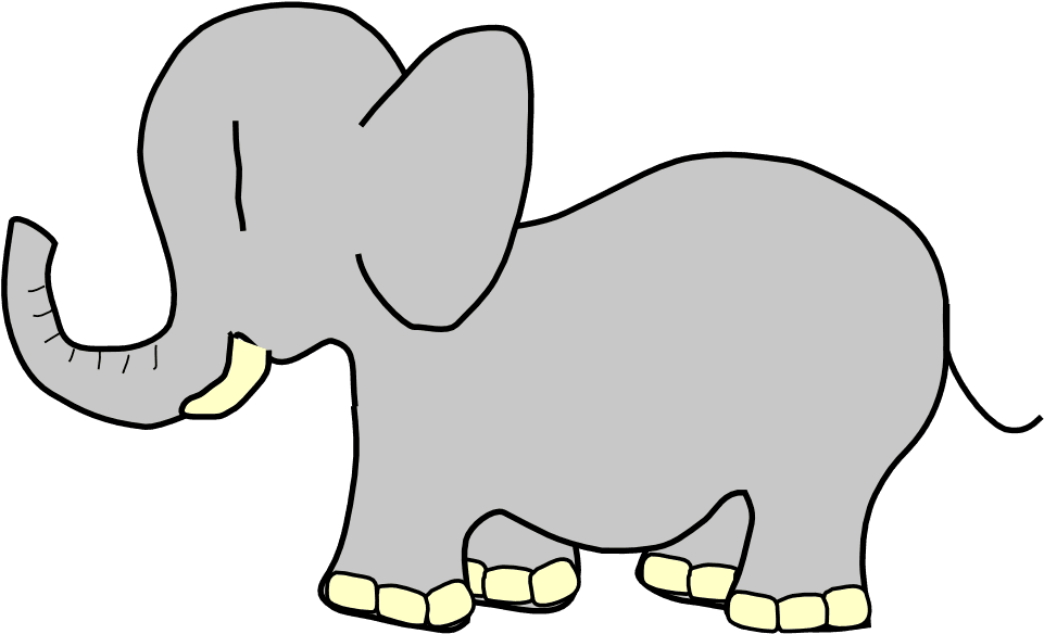 Net » Clip Art » Elephant Animal Super Duper Svg - Animated Of Baby Elephant - Transparent PNG Free Download | PNGio