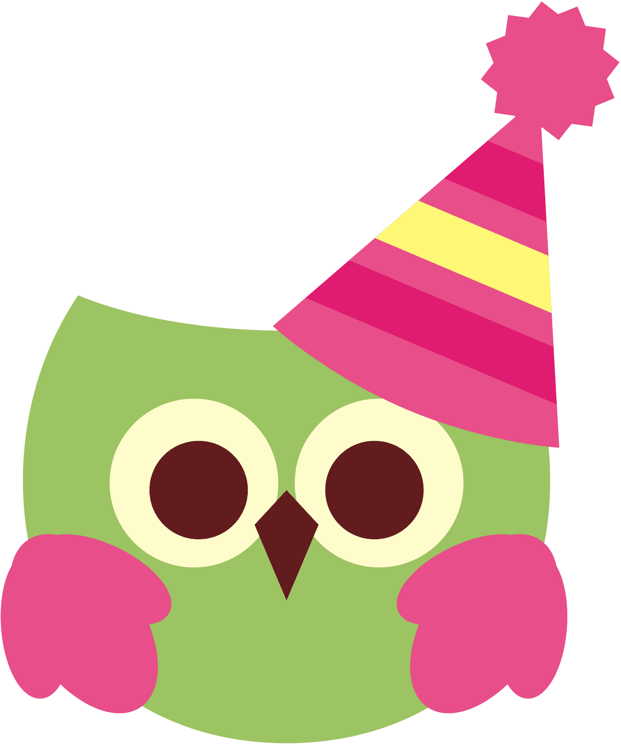 Clip Art - Happy Birthday Owls Animated Gif - Transparent PNG Free Download | PNGio