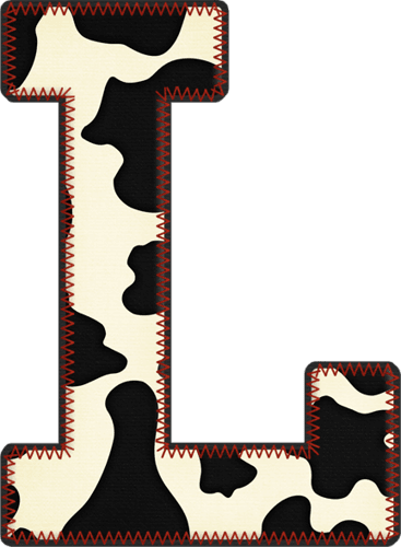 Escuela Infantil Castillo De Blanca - Animal Print Letter L - Transparent PNG Free Download | PNGio