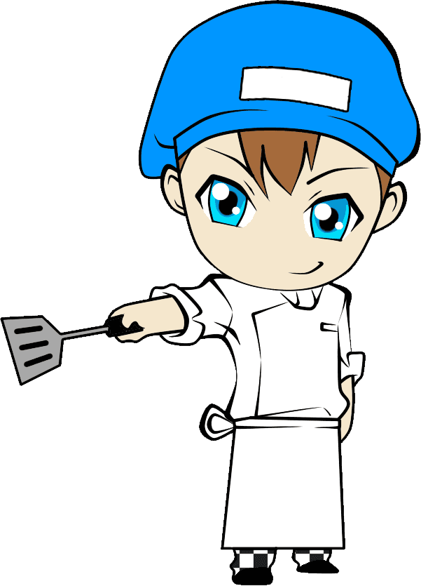 Chef Boy By Gushagashakun - Chef Anime Png - Transparent PNG Free Download | PNGio