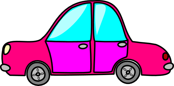 Clipart Pink Car Clip Art At Clker Com Vector Online - Animated Car Gif Png - Transparent PNG Free Download | PNGio