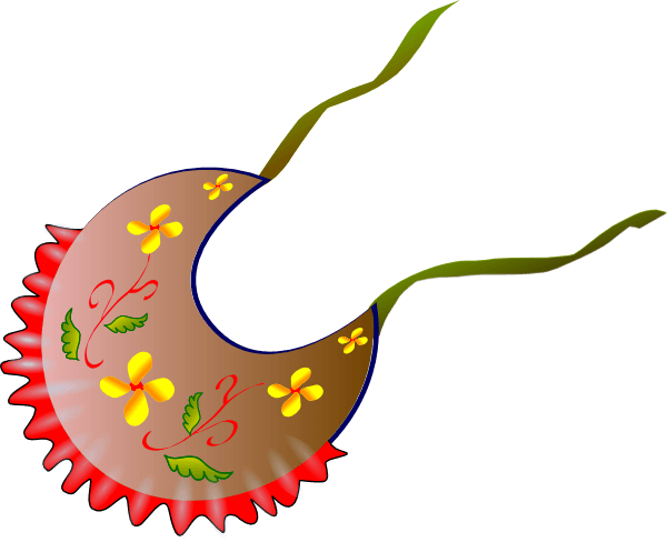 Clothing Bib Baby Infant Clip Art At Clker - Animated Picture Of Bib - Transparent PNG Free Download | PNGio