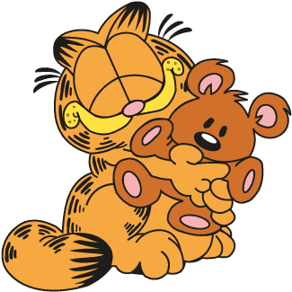 Free Garfield - Big Hug Animated Gif - Transparent PNG Free Download | PNGio