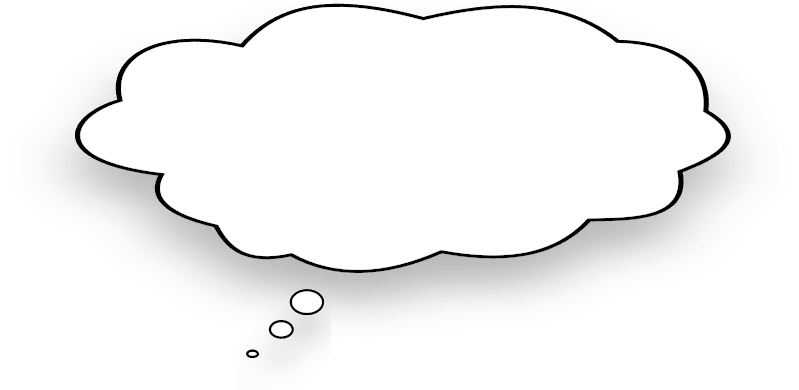 Medium Image - Thought Bubble Animation - Transparent PNG Free Download | PNGio