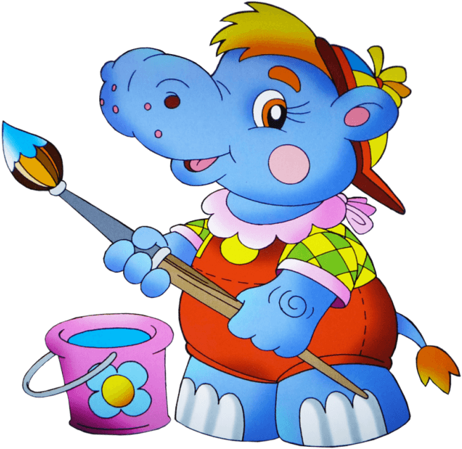 Scrapbooks - Animal Painting Cartoon - Transparent PNG Free Download | PNGio