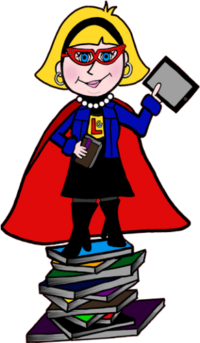 Library Girl Fighting Against Zombie Librarians Everywhere - Animated Librarian - Transparent PNG Free Download | PNGio