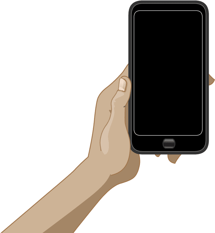Image - Animated Hand Holding Phone - Transparent PNG Free Download | PNGio