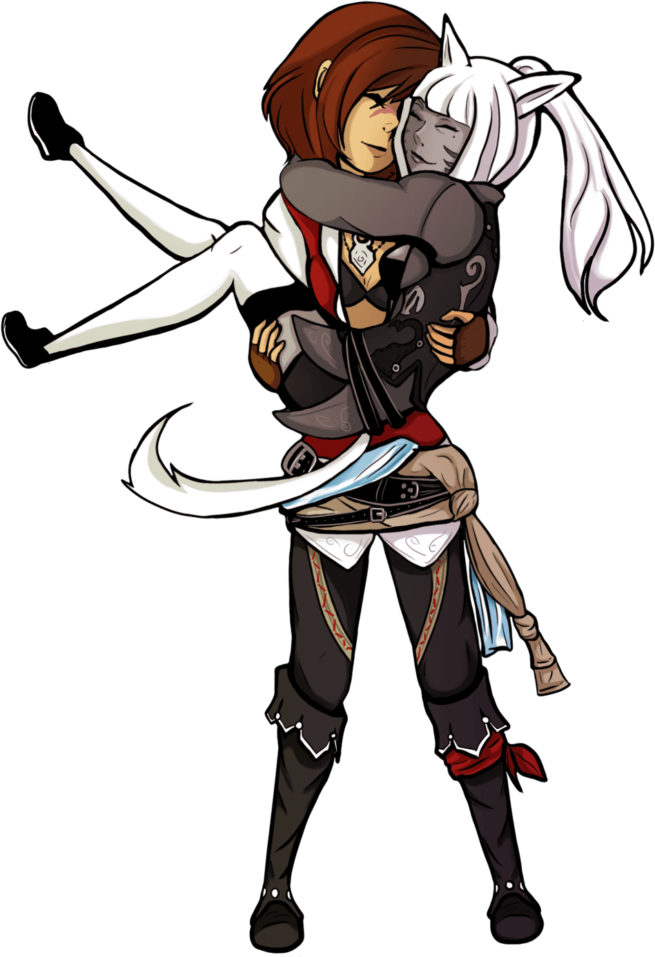 An Ex Pirate And A Cat Girl By Criana - Anime Pirate Cat Girl - Transparent PNG Free Download | PNGio