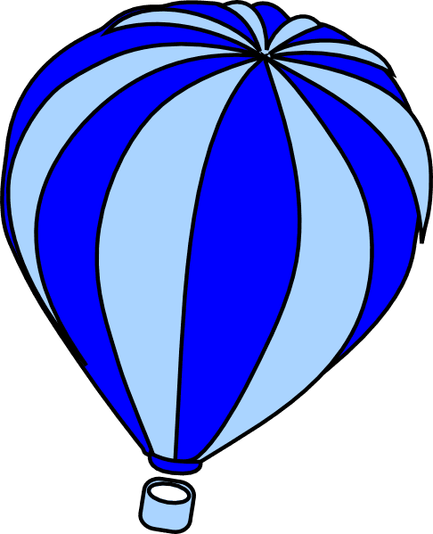 Hot Air Balloon Grey Svg Clip Arts 486 X 599 Px - Hot Air Balloons Animated - Transparent PNG Free Download | PNGio