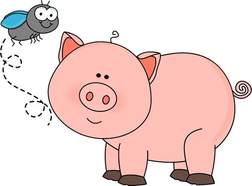 Winter Clipart Pig - Farm Animal Clipart Pig - Transparent PNG Free Download | PNGio